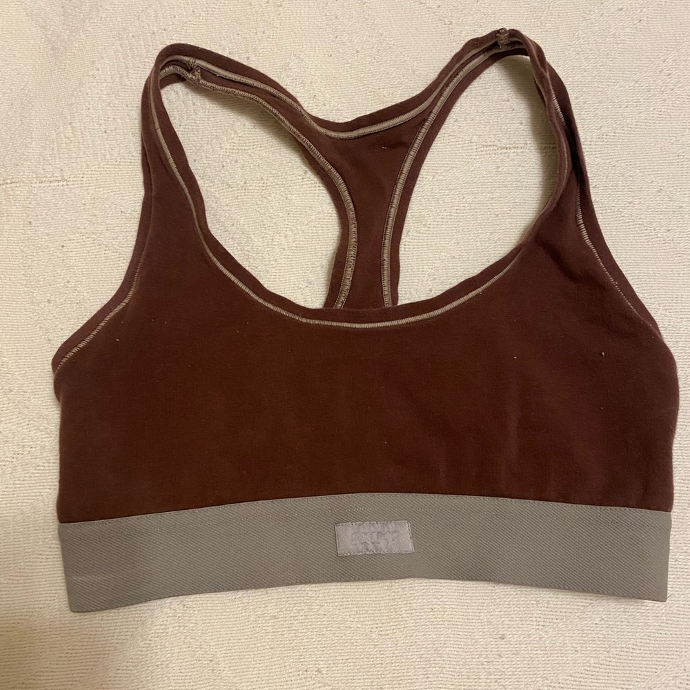 SKIMS bundle of two cotton bralettes